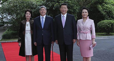 الرئيسان الصيني والقيرغيزي يتعهدان بتعميق الشراكة الاستراتيجية 