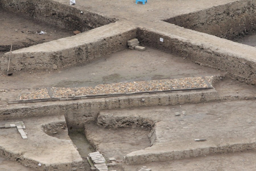اكتشاف أثرية تعود لعهد لأسرة تانغ في وسط مدينة تشنغدو