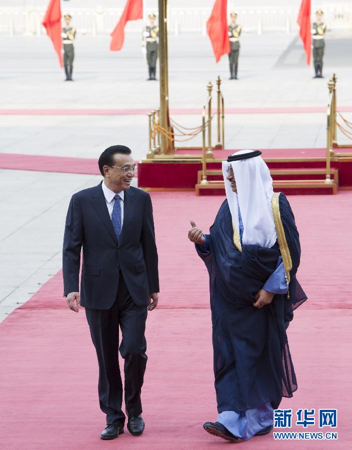 الصين والكويت تتعهدان بتعزيز الصداقة والتعاون بين البلدين