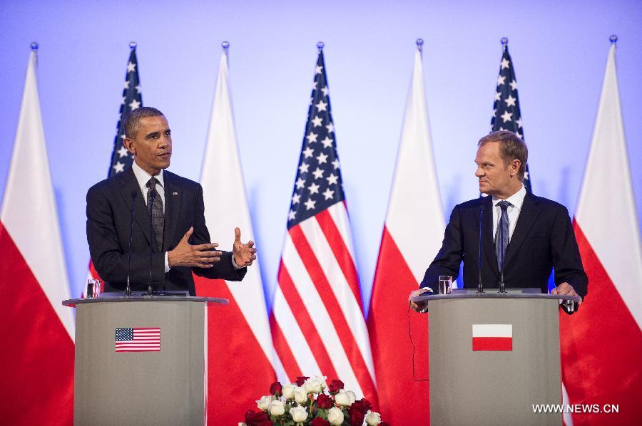 أوباما يؤكد مجددا التزام الولايات المتحدة الأمنى تجاه وسط وشرق أوروبا