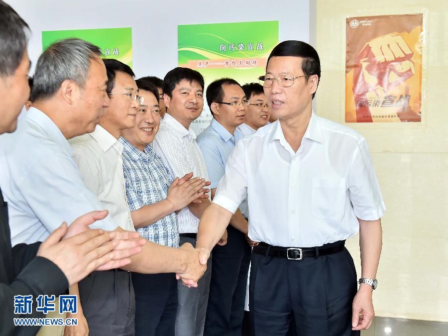 نائب رئيس مجلس الدولة الصينى يحث على بذل جهود لحماية البيئة