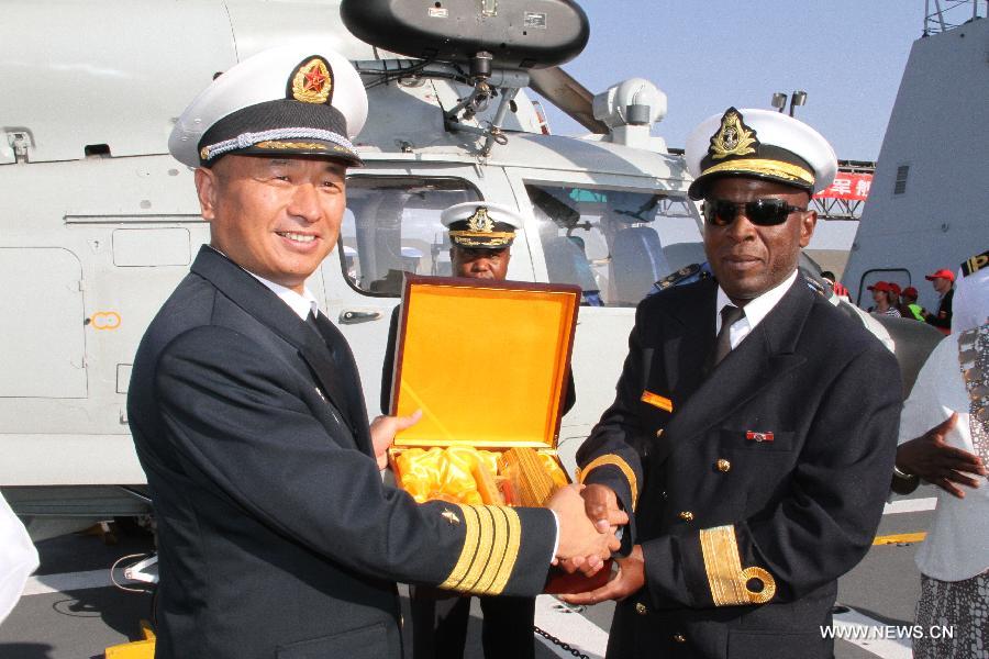 أسطول بحري صيني يزور ناميبيا لأول مرة 