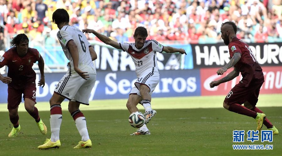 المنتخب الألماني يفوز على المنتخب البرتغالي بنتيجة 4-0