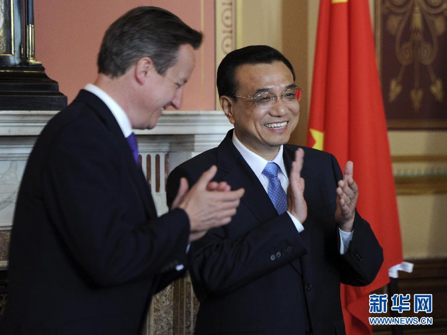 الصين وبريطانيا تصدران بيانا مشتركا وتتعهدان بدفع التعاون