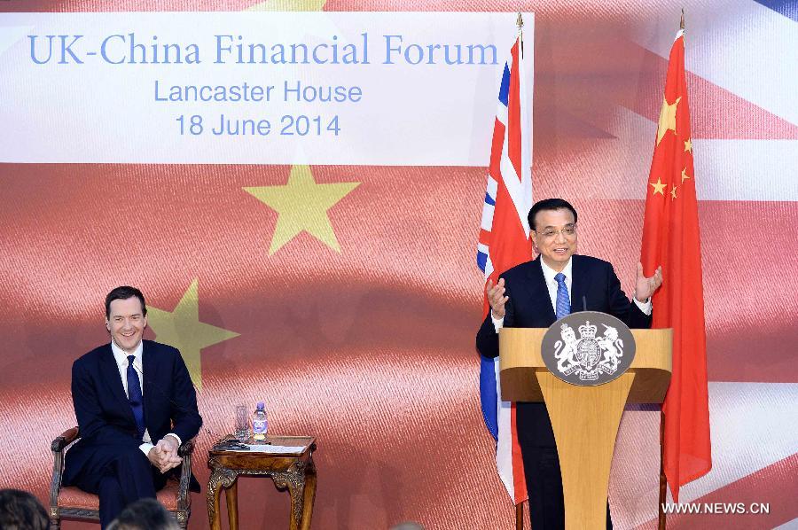 الصين وبريطانيا تتعهدان بتوسيع التعاون في المالية والأعمال بالرنمينبي 