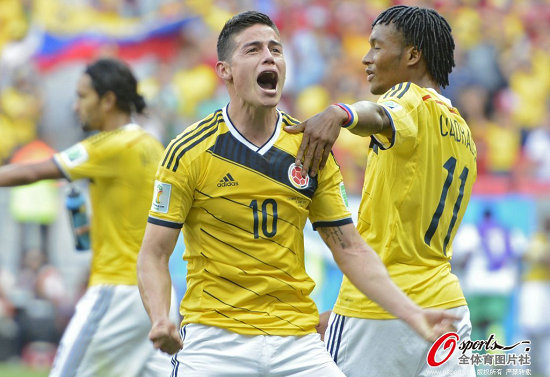كولومبيا تلحق بهولندا إلى الدور الثاني
