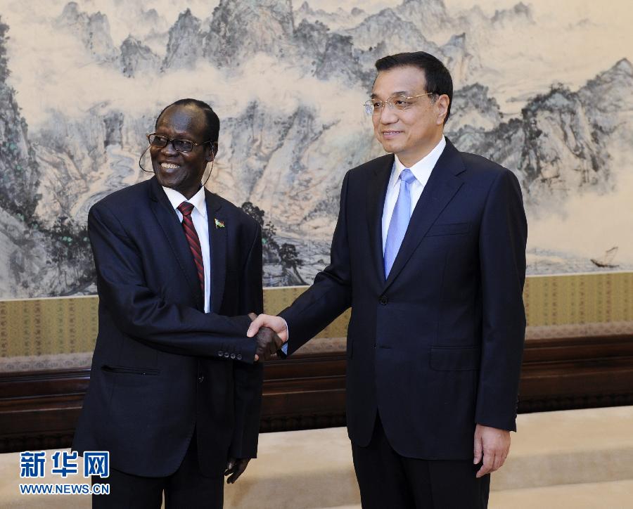 زيادة التعاون المتبادل بين الصين وجنوب السودان