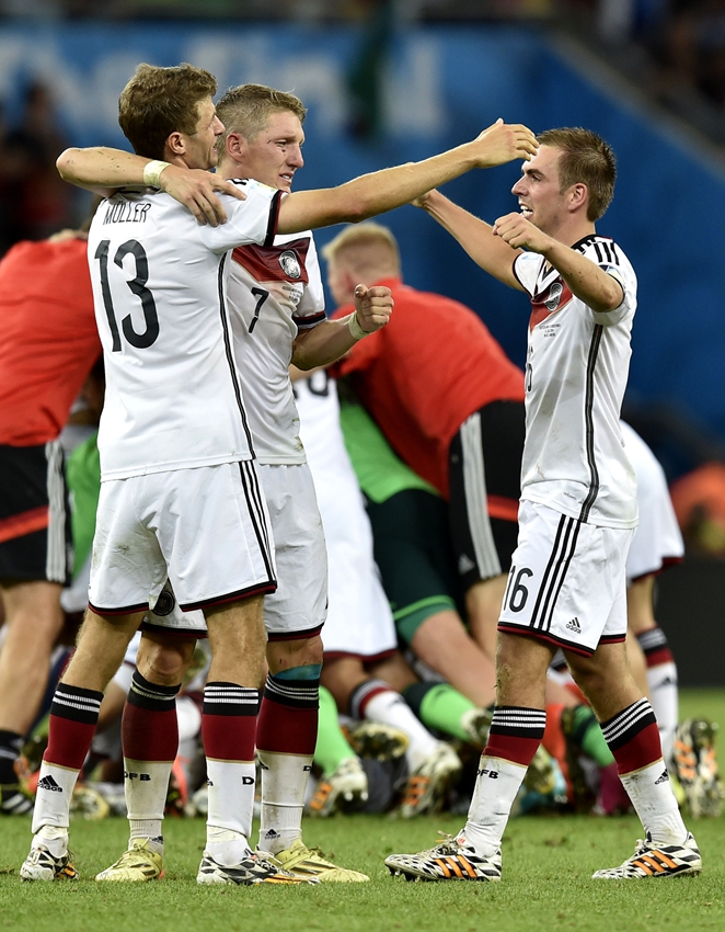 ألمانيا تتوج بلقب كأس العالم 