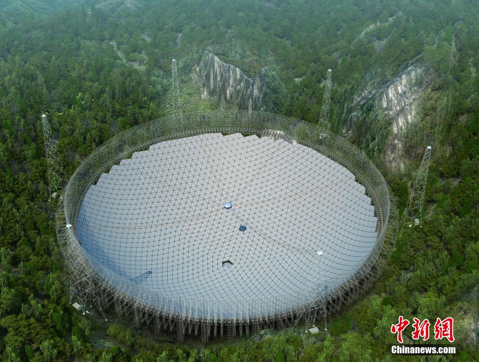 الصين تبنى أكبر تلسكوب لاسلكي فى العالم    