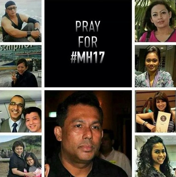 الكشف عن صور طاقم الطائرة الماليزية المتحطمة MH17    