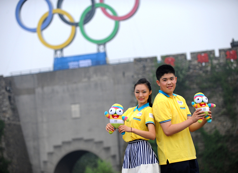 صور:جمال الشباب لسفيري أولمبياد نانجينغ للشباب