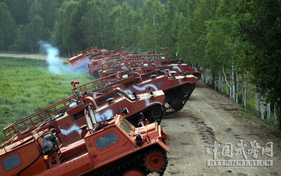 سبر أغوار دبابات إطفاء الحريق الصينية 