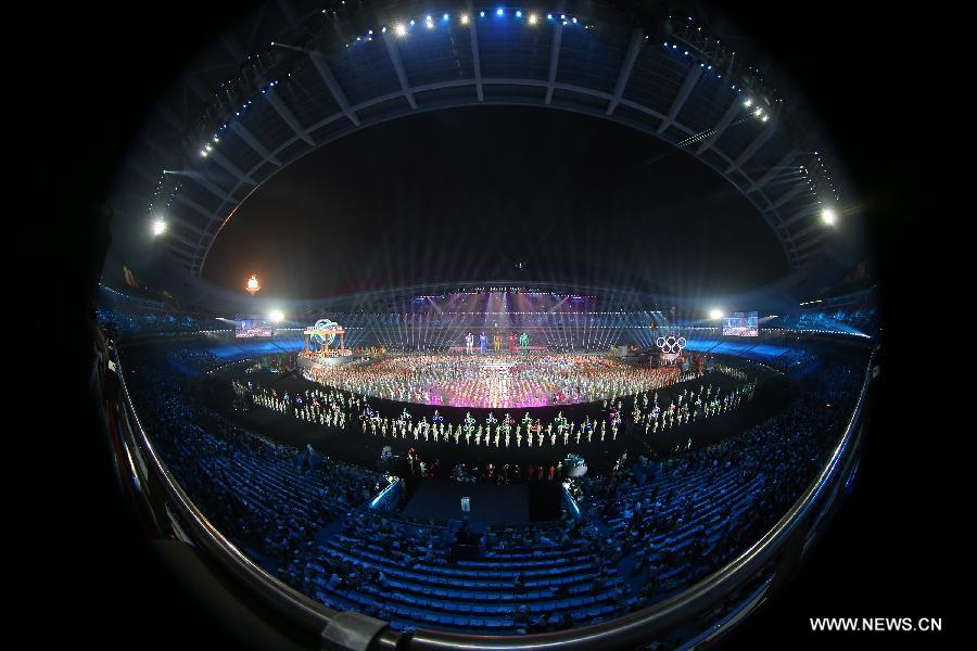افتتاح الدورة الثانية للألعاب الأولمبية الصيفية للشباب فى نانجينغ