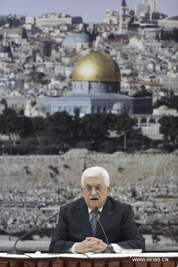 عباس يعلن التوصل لاتفاق وقف لإطلاق النار في غزة ابتداء من السابعة مساء