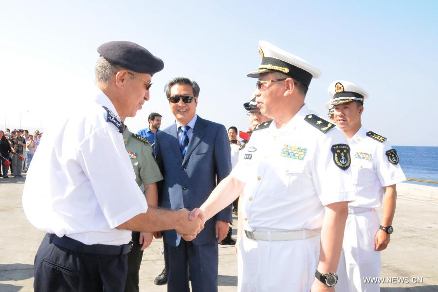 وصول بارجتين صينيتين إلى ميناء العقبة الأردني
