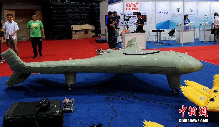 "الطائرة المرنة الجسم" تعرض في الصين لأول مرة