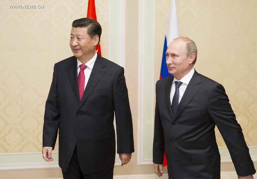 الصين تدعم رئاسة روسيا لمنظمة شانغهاي للتعاون لعام 2015