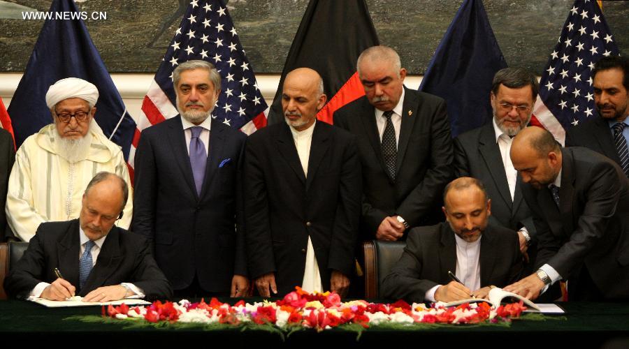 أوباما يشيد بالاتفاقية الأمنية الثنائية مع افغانستان