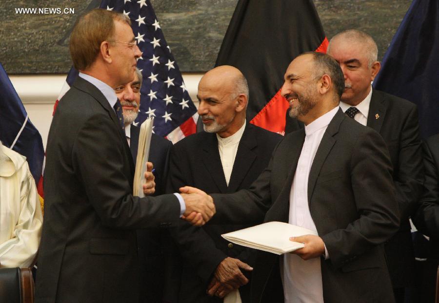 أوباما يشيد بالاتفاقية الأمنية الثنائية مع افغانستان
