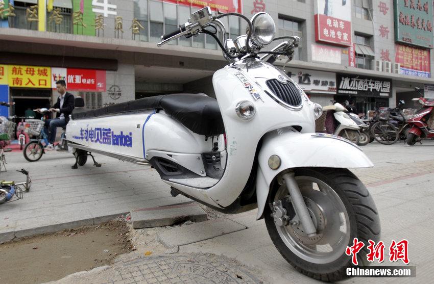 طلب ادراج الدراجة الكهربائية الصينية بطول 4.7 أمتار على قائمة غينيس