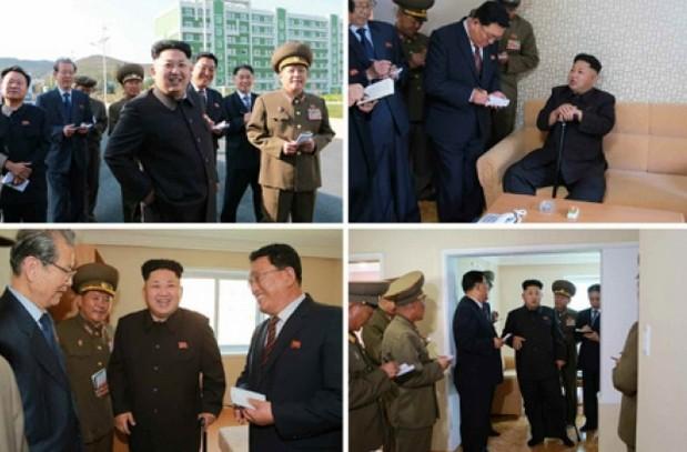 الوكالة الرسمية لكوريا الديمقراطية: الزعيم الأعلى لكوريا الديمقراطية يعطى توجيها ميدانيا لمنطقة سكنية