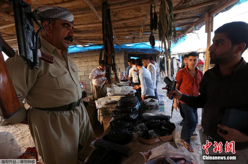 رفع الستار عن أسواق الأسلحة العراقية