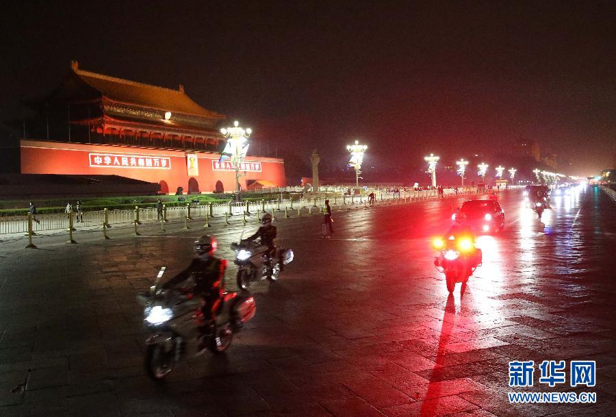الصين تعيد حرس الدراجات النارية لمرافقة الزعماء الأجانب الزائرين