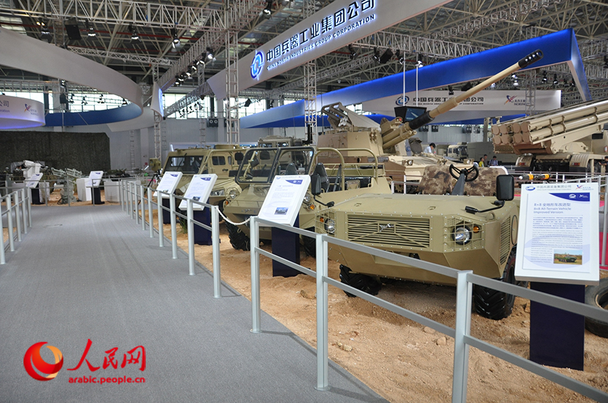 دفعة كبيرة من أسلحة صينية متقدمة تظهر في معرض الصين للطيران