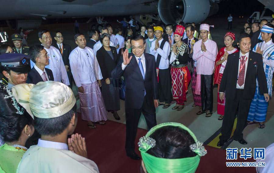 رئيس مجلس الدولة الصينى يصل إلى ميانمار لحضور اجتماعات قادة شرق آسيا