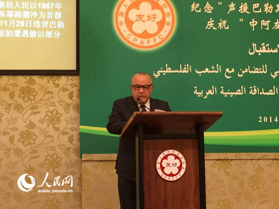 غانم طه أحمد الشبلي رئيس بعثة جامعة الدول العربية لدى بكين