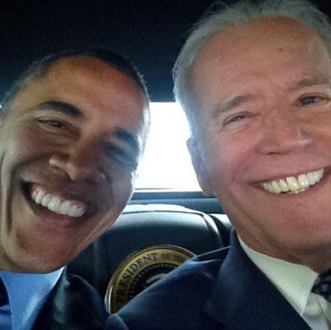 2، نشر نائب الرئيس الأمريكي جو بايدن صورة "سيلفي" له مع الرئيس أوباما على موقع التواصل الإجتماعي "Instagram " في إبريل هذا العام، وحصلت الصورة على 63000 إعجاب. 