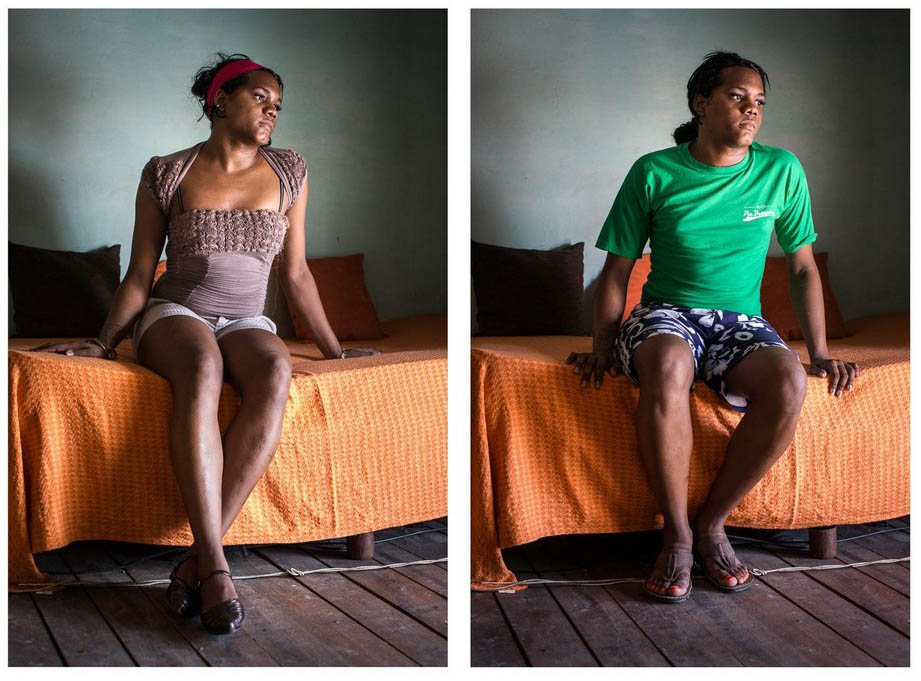 مصور كوبي التقط صور مقارنة قبل وبعد التحول جنسيا