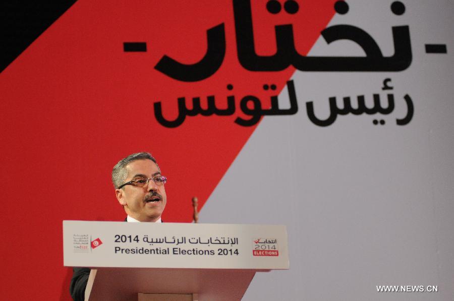 الباجي قائد السبسي يفوز برئاسة تونس بنسبة 55.68 %