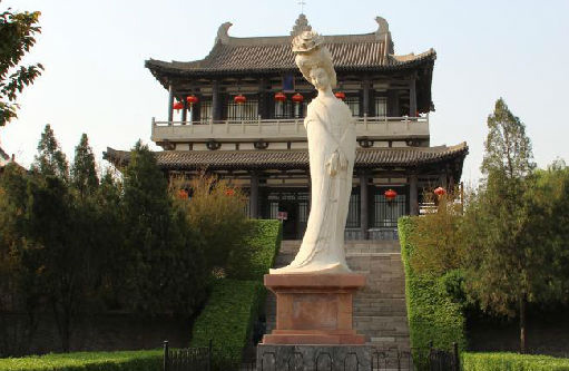 مقبرة ليانغ قوى في المحظية الملكية فى أسرة تانغ