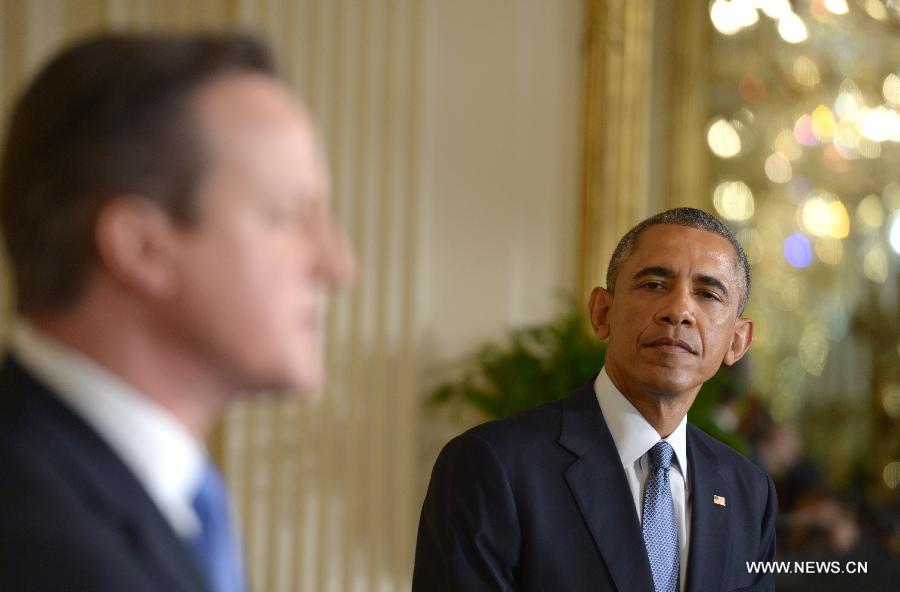 الزعيمان الأمريكي والبريطاني يعارضان فرض عقوبات إضافية على ايران