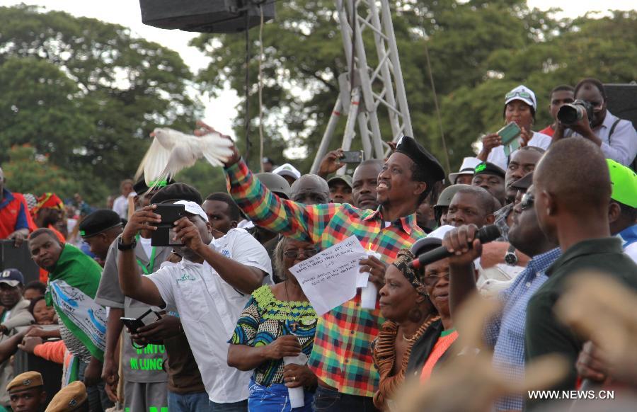 الحزب الحاكم في زامبيا يفوز بالانتخابات الرئاسية