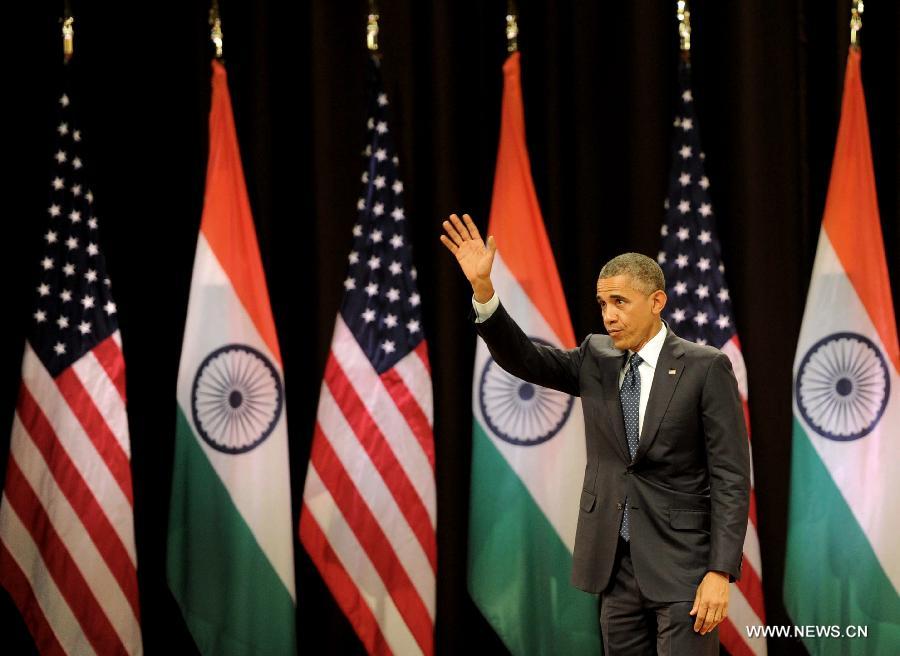 أوباما: العلاقات الهندية - الأمريكية قد تكون أحد أبرز شراكات القرن الحالي