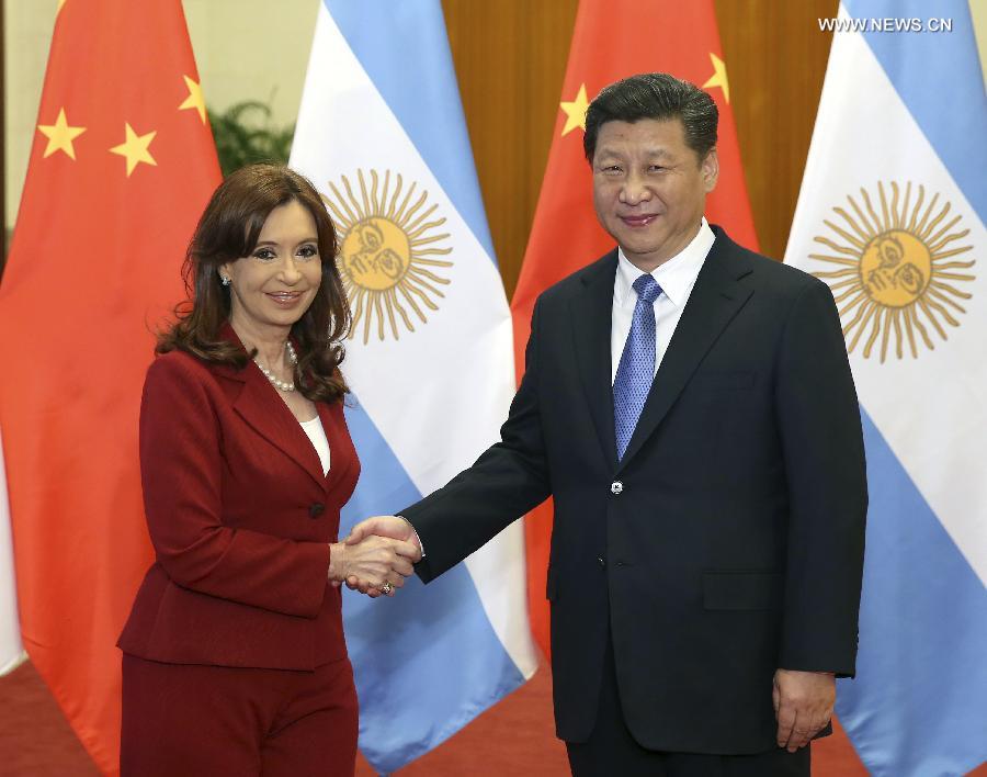 الصين والأرجنتين تتعهدان بإقامة شراكة استراتيجية شاملة أوثق