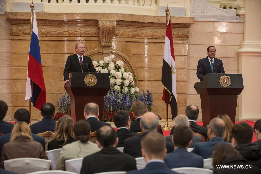 مصر وروسيا توقعان اتفاقا مبدئيا لإنشاء محطة كهرباء بالطاقة النووية