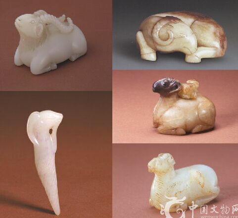 التحف والقطع الأثرية والفنية وعلاقتها بثقافة "الخروف" في الصين