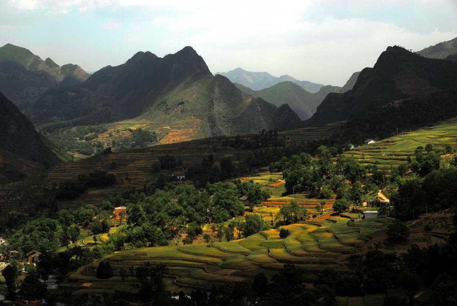 منطقة تيانتشو الجبلية بمقاطعة شنشي تفتتح امام الزوار في شهر مارس