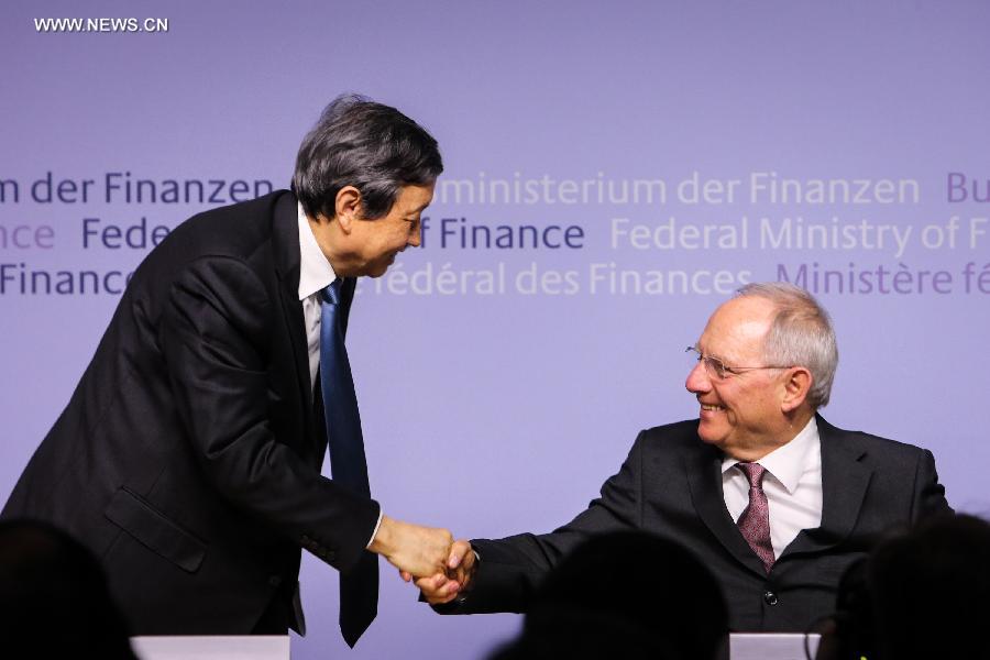 وزير المالية: المانيا تؤكد انضمامها لبنك استثمارات البنية الاساسية الآسيوي