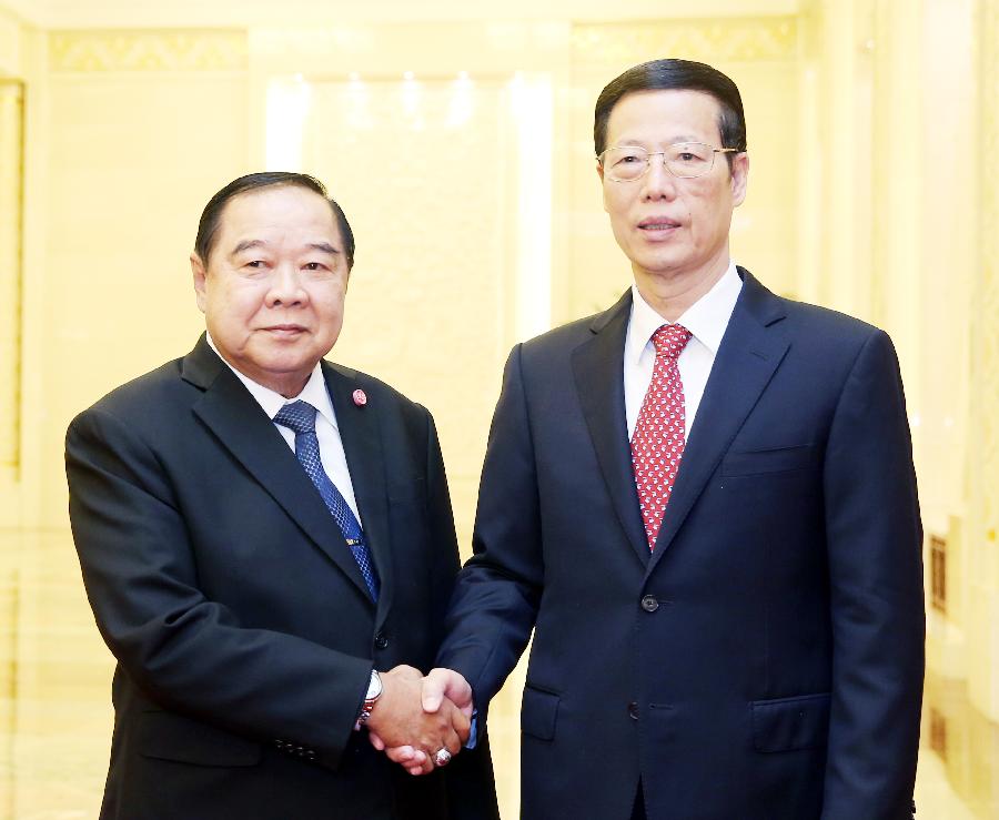 نائب رئيس مجلس الدولة الصيني يلتقي مع وزير الدفاع التايلاندي