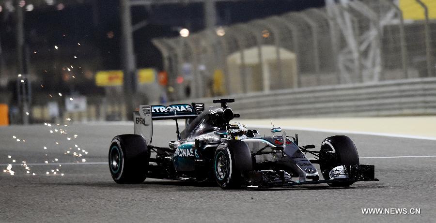 الماني يستحوذ على التجارب الحرة الثانية بسباق جائزة البحرين الكبرى للفورمولا وان
