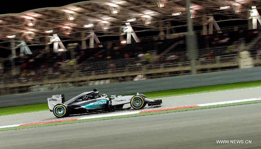 الماني يستحوذ على التجارب الحرة الثانية بسباق جائزة البحرين الكبرى للفورمولا وان