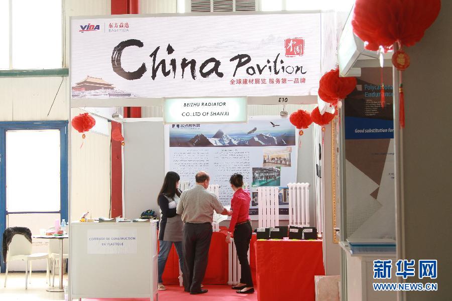 الشركات الصينية تشارك في معرض مواد البناء بالجزائر
