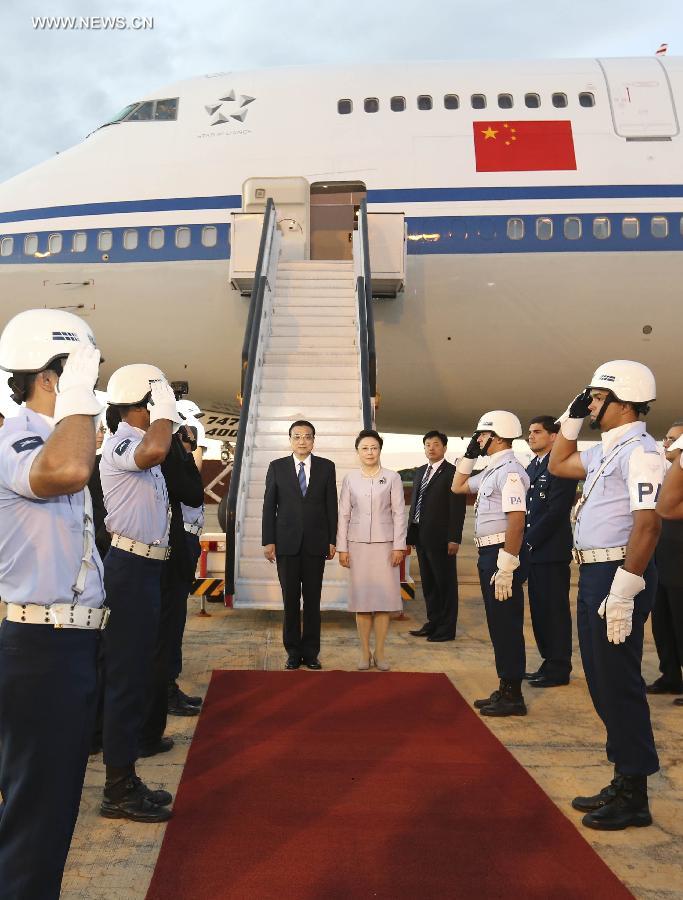رئيس مجلس الدولة الصيني يصل البرازيل فى زيارة رسمية