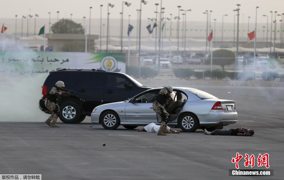 المشاهد الرائعة خلال مراسم حفل تخرج القوات الخاصة السعودية