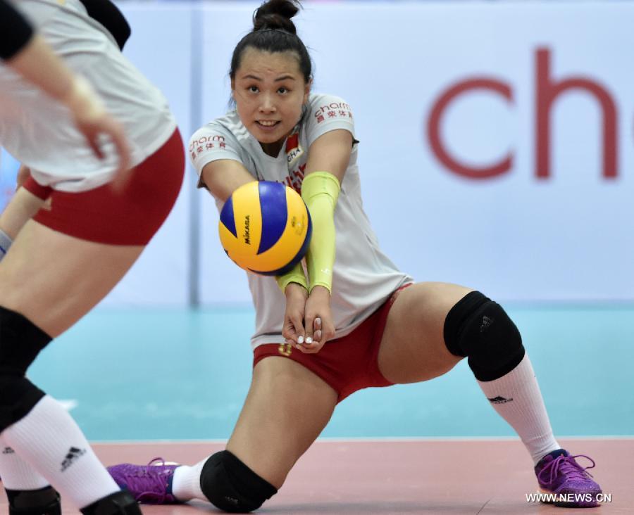 تغلب المنتخب الصيني على المنتخب الكوري الجنوبي في نهائي بطولة الكرة الطائرة الآسيوية