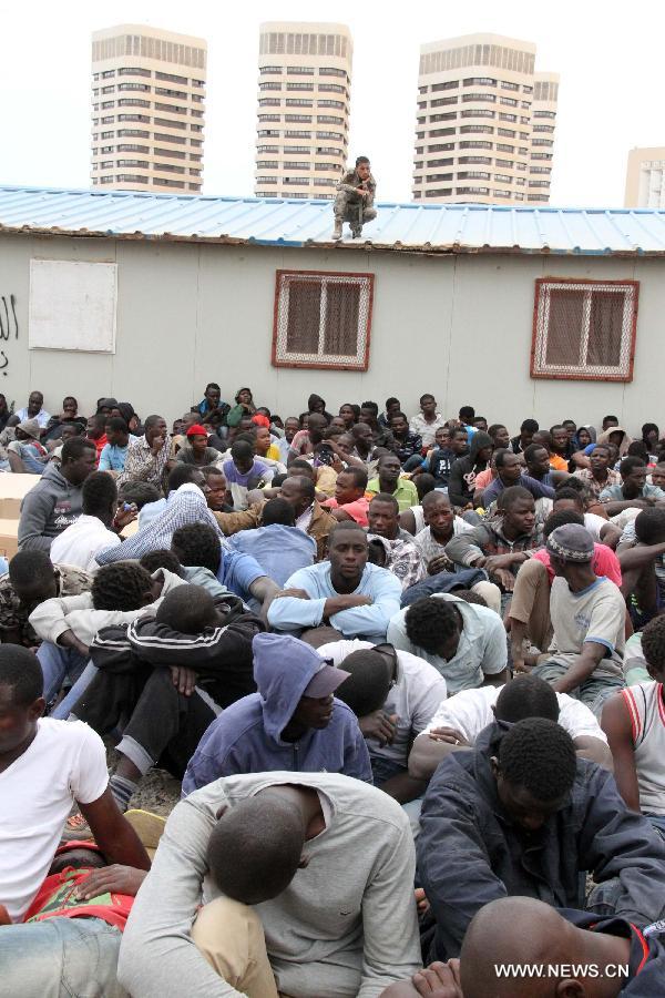 ليبيا: ضبط أكثر من 400 مهاجر غير شرعي في العاصمة طرابلس